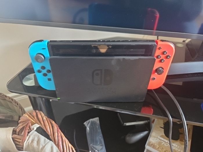 Nintendo Switch Complete with Dock & Accessories and  4 games