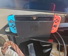 Nintendo Switch Complete with Dock & Accessories and  4 games