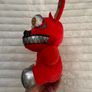 Five Nights At Freddy'S Nightmare Foxy Plush approx. 17 cm. for car/window Used Please see photos Image 6