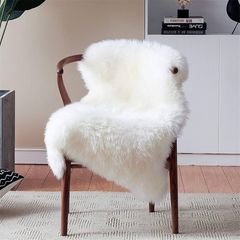 MULTIPLE SIZES/COLOURS AVAILABLE Faux Fur Rug, Fluffy Rug, Shaggy Rugs,Faux Sheepskin Rugs Floor Carpet for Bedrooms Living Room Kids Rooms Decor (White, 50 X 80 CM)