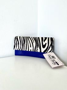 Owen Barry Zebra Malibu purse, new