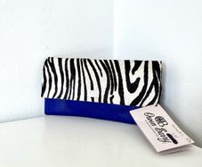 Owen Barry Zebra Malibu purse, new