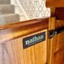 Mid century teak media unit by Nathan Image 4