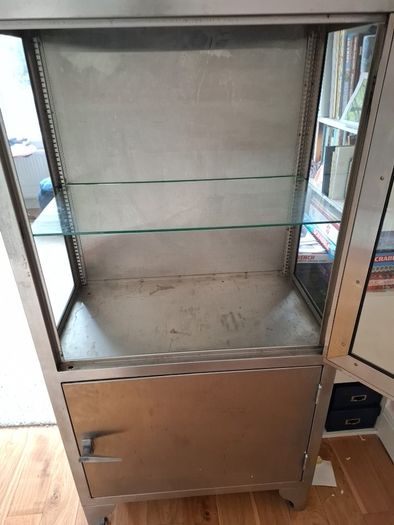 Mid century medical cabinet