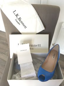 L.K Bennett Wedges - Like new !