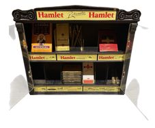Vintage Hamlet Cigars & Tobacco Shop Display Cabinet, Ritmeester Advertising Display