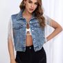 denim vest Image 2