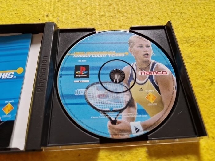 Anna Kournikovas Smash court tennis PlayStation1 ps1 PlayStation2 ps2 games Original