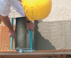 The Collomix Mortar Roller 365mm - clay blocks, Porotherm