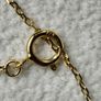 9CT gold ruby necklace Image 4