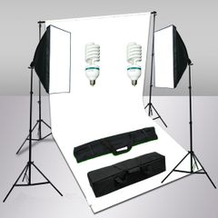 3m x 5m White Screen SoftBox Light Kit