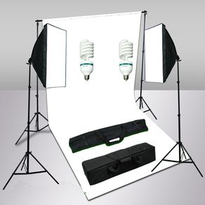 3m x 5m White Screen SoftBox Light Kit