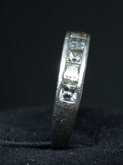 Sterling Silver 925 Stone Set Ring