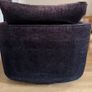 Navy Swivel Armchair Image 4