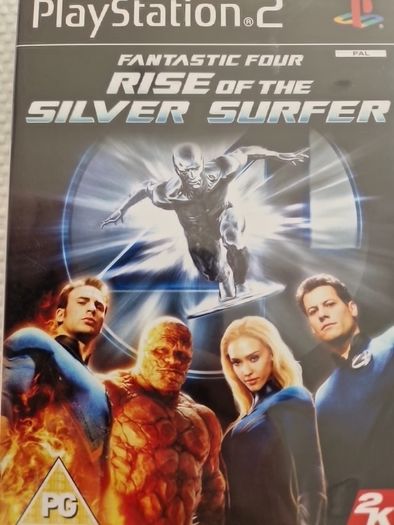 Fantastic Four Rise of the Silver Surfer PlayStation2 Ps2 Games Original