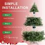 8ft Artificial Christmas Tree - Grand Fir Image 3