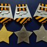 Russia Soviet Order of Glory 1rd, 2rd, 3rd class Full set. WWII 1941-45 Image 2