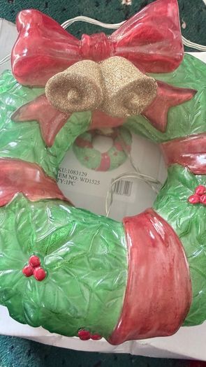 Christmas Light up Wreath