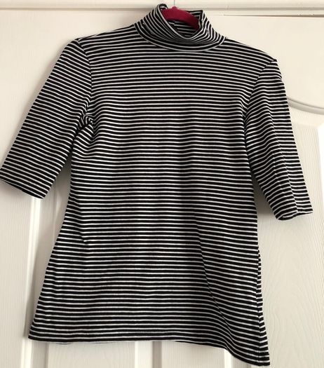 Warehouse striped polo top