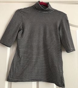 Warehouse striped polo top