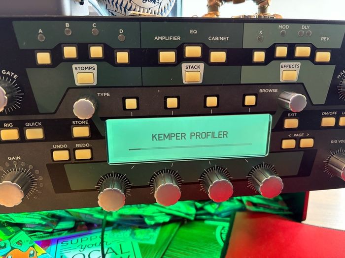Kemper Unpowered Rack + Footswitch