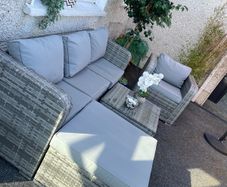 rattan lounge set