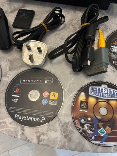 Playstation 2 Ps2 with games