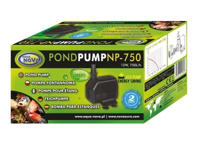 Aqua Nova NP-750 Pond Pump 750L/H