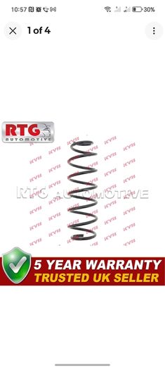 Citroen C5 Front Coil Spring