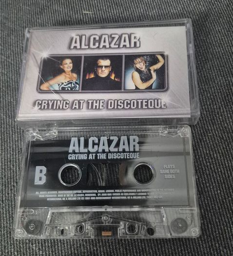 alcazar crying at the Disco deck cassette tape