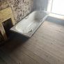 White cast iron bath Image 3