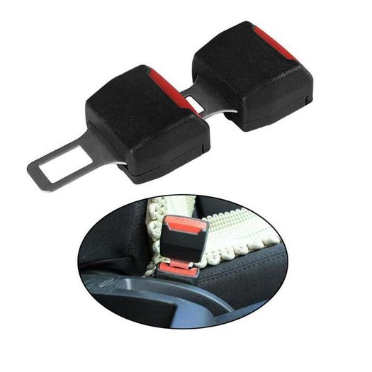2 PCS Car Seat Belt Clip Extender Safety Seatbelt Lock Buckle Plug Thick Insert Socket Extender Safety Buckle
