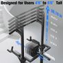 Power Tower Pull Up Bar Station, 450LBS Stable Pull Up Dip Station for Home Gym Strength Training Equipment Image 5