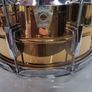 Ludwig Smooth Bronze Vintage Monroe Badge 14 x 6.5 Snare Drum Image 2