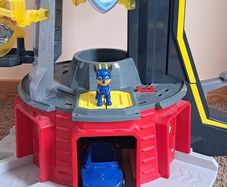 paw patrol tower, sea patroller, truck & figures