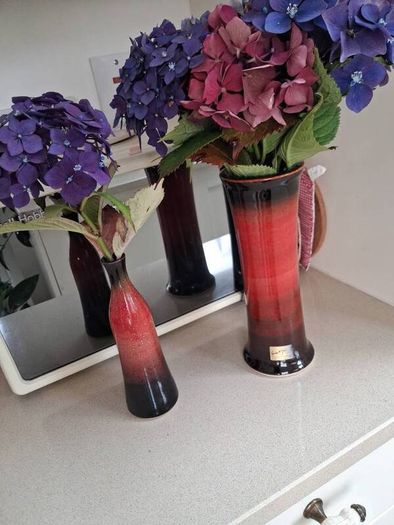 Two Beautiful Louis Mulcahy Vases