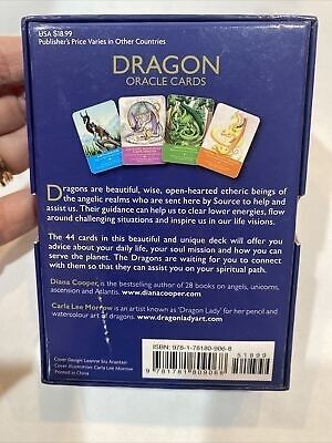 Dragon Oracle Cards: 44 Card Deck And Guidebook by, Diana Coope