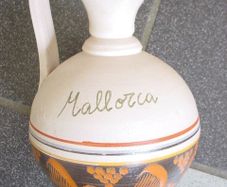 New - A Decorative Pottery "Mallorca" Jug.