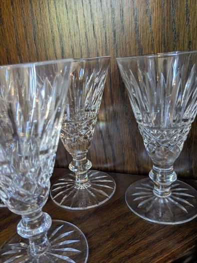 Waterford crystal Tramore Sherry glasses set of 6