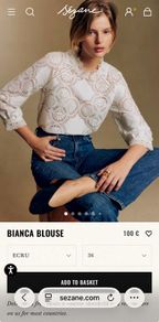 Sezane Bianca Blouse