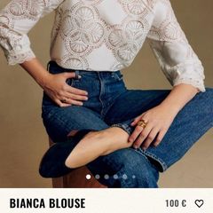 Sezane Bianca Blouse