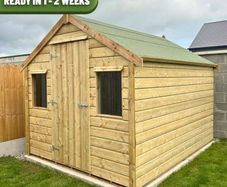 10ft x 8ft Timber Garden Shed | West Cork