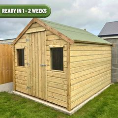 10ft x 8ft Timber Garden Shed | West Cork