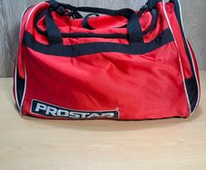Prostar Red Sports Duffle Gym Bag - Vintage 90's