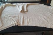 Cream Poncho