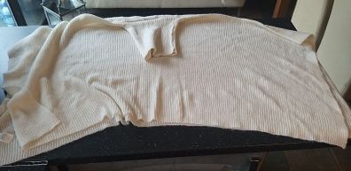 Cream Poncho