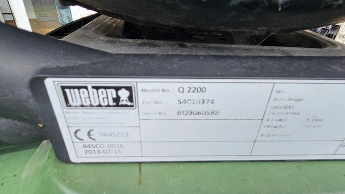 weber Q2200