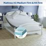 5FT King Size Memory Foam Mattress, 8 Inch with Soft Fabric, Skin-friendly Mattress, Breathable Cover, 2 Layer for More Supportive, Medium Firm-150x200x20cm Image 6