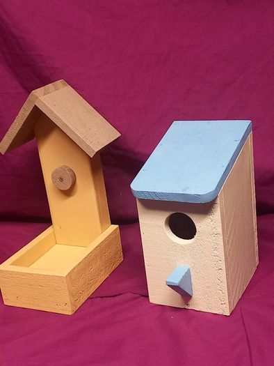 Bird feeders And Bitd houses