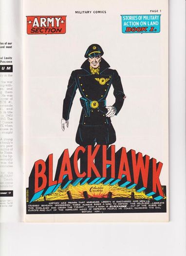 Millennium Edition Blackhawk  Dc Comic